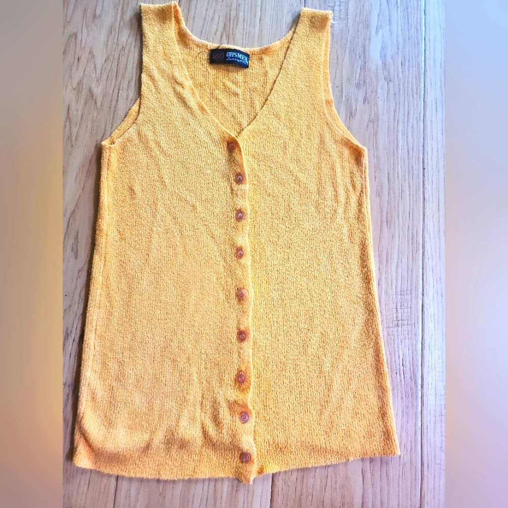 Vintage orange top